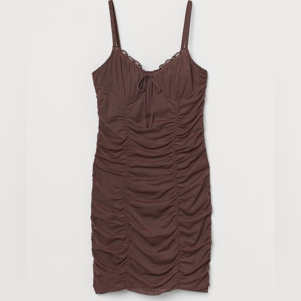 H&M Draped dress 🤎